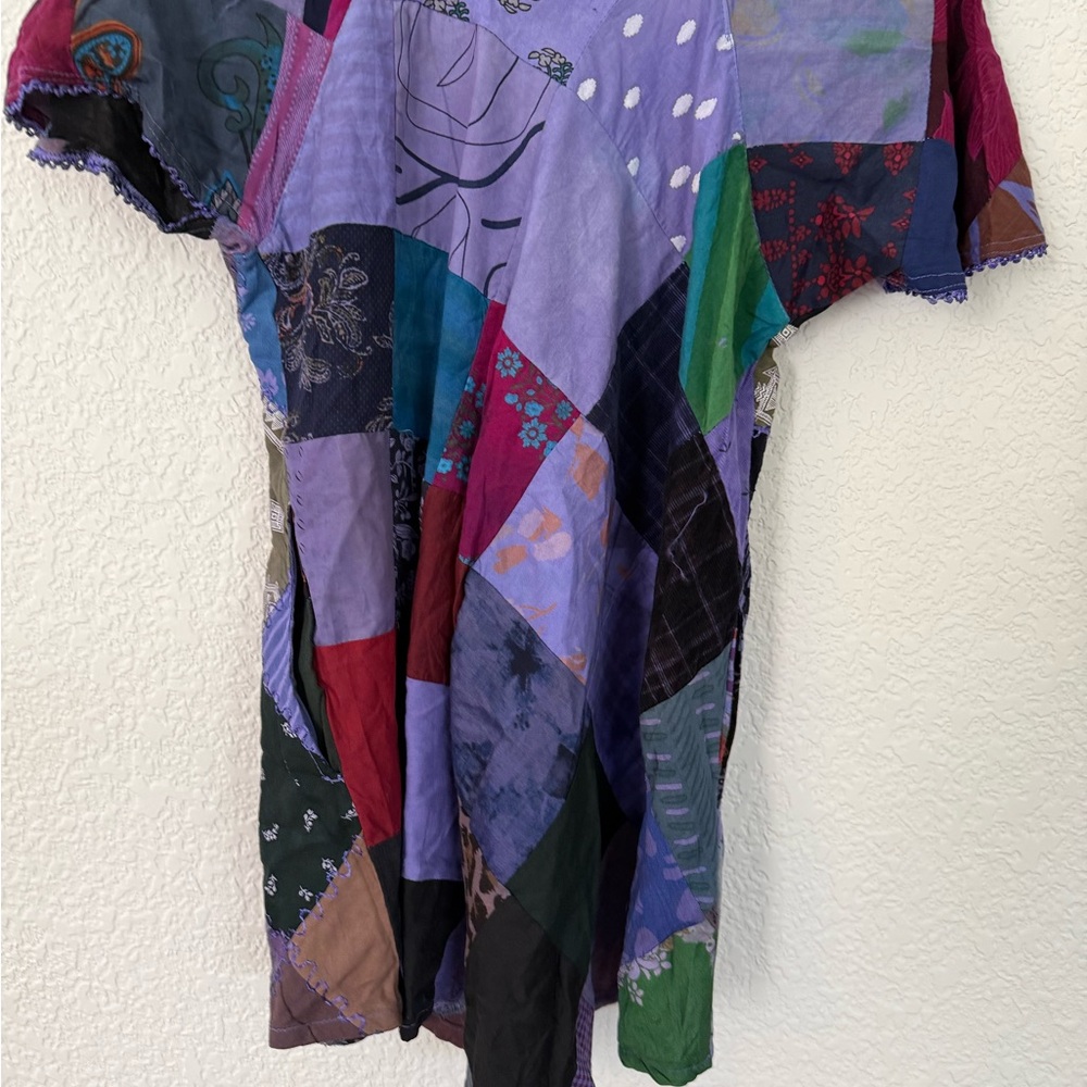 Advance Apparels Multicolor Patchwork Tunic - Picture 10 of 16